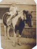 Anna Nikifor and Pony - 1920's Anna Nikifor and Pony - 1920's